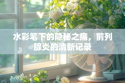 水彩笔下的隐秘之痛，前列腺炎的清新记录