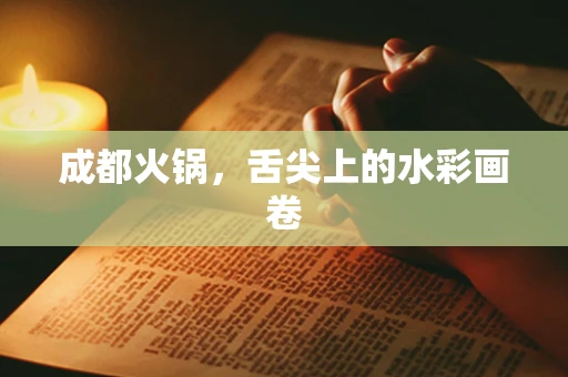 成都火锅，舌尖上的水彩画卷