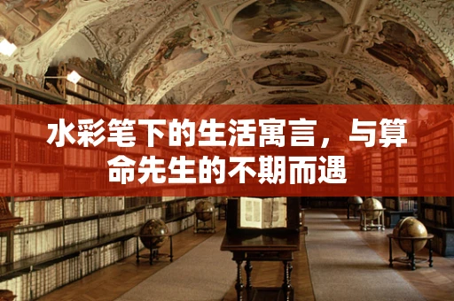 水彩笔下的生活寓言，与算命先生的不期而遇