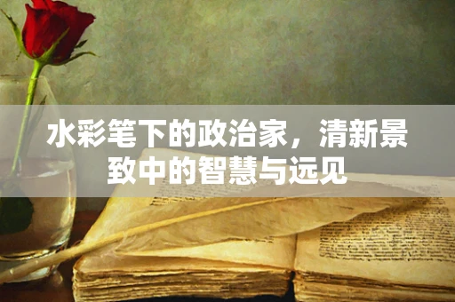 水彩笔下的政治家，清新景致中的智慧与远见