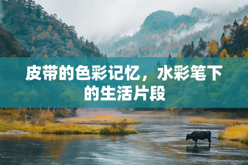 皮带的色彩记忆，水彩笔下的生活片段