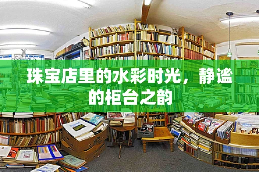 珠宝店里的水彩时光，静谧的柜台之韵