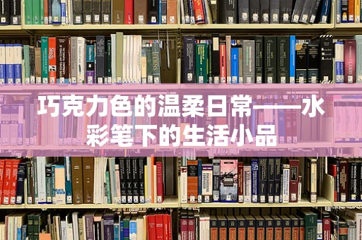 巧克力色的温柔日常——水彩笔下的生活小品