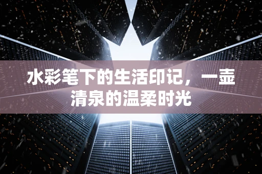 水彩笔下的生活印记，一壶清泉的温柔时光