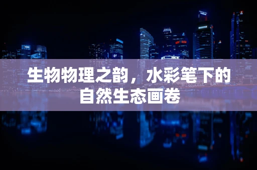 生物物理之韵，水彩笔下的自然生态画卷