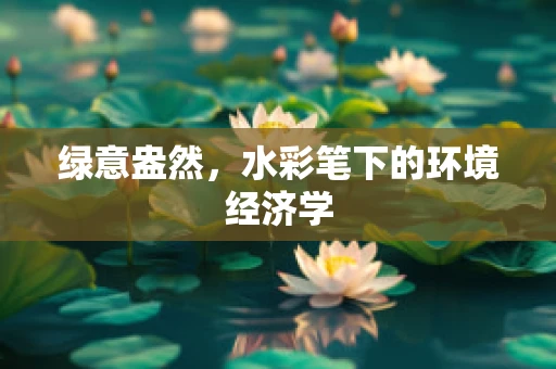 绿意盎然，水彩笔下的环境经济学