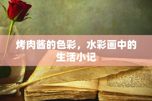 烤肉酱的色彩，水彩画中的生活小记