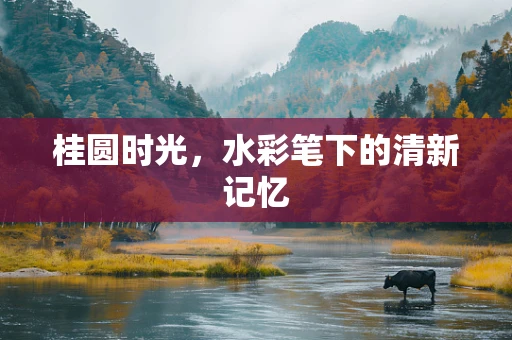 桂圆时光，水彩笔下的清新记忆