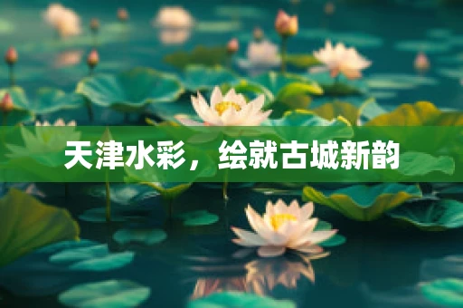 天津水彩，绘就古城新韵