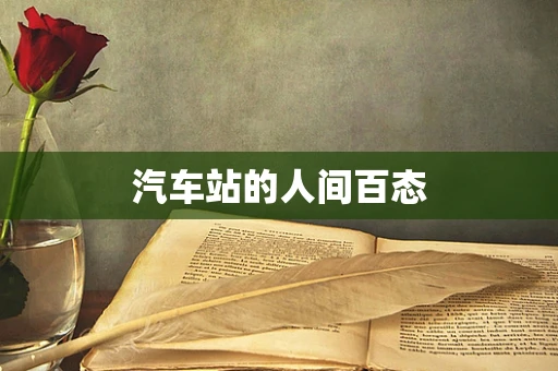 汽车站的人间百态