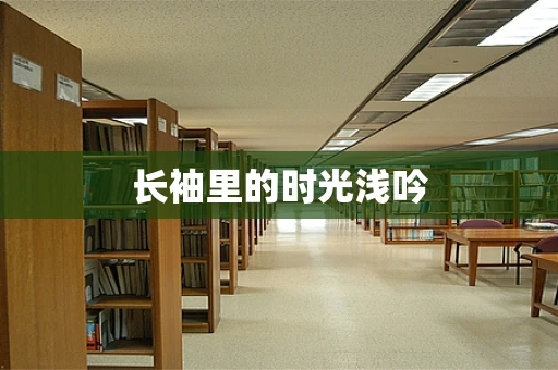 长袖里的时光浅吟