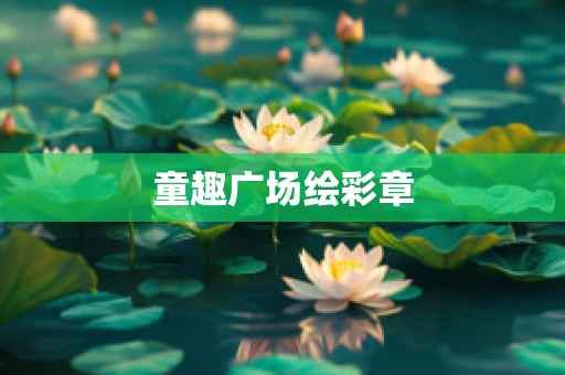 童趣广场绘彩章