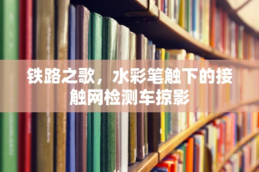 铁路之歌，水彩笔触下的接触网检测车掠影