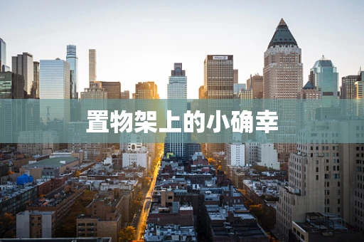 置物架上的小确幸