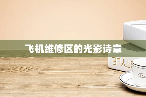 飞机维修区的光影诗章