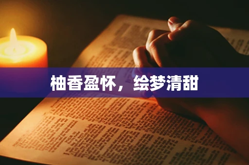 柚香盈怀，绘梦清甜