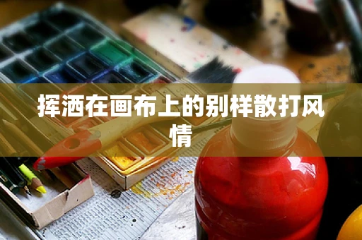 挥洒在画布上的别样散打风情