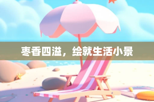 枣香四溢，绘就生活小景