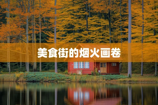 美食街的烟火画卷