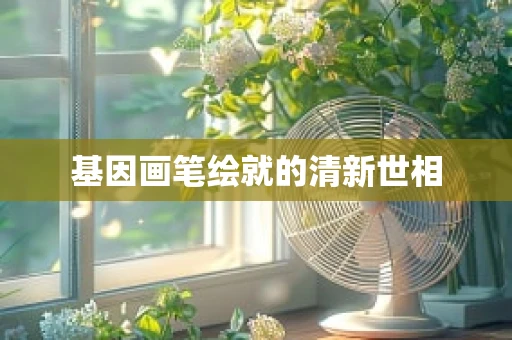 基因画笔绘就的清新世相