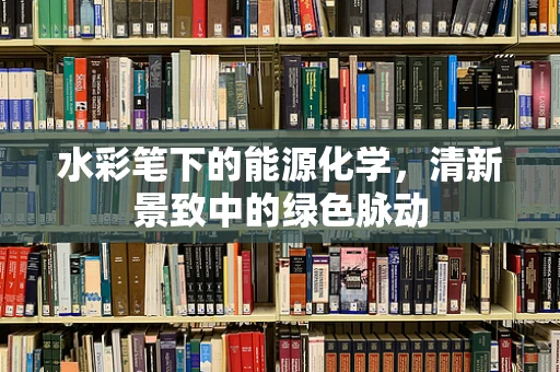 水彩笔下的能源化学，清新景致中的绿色脉动