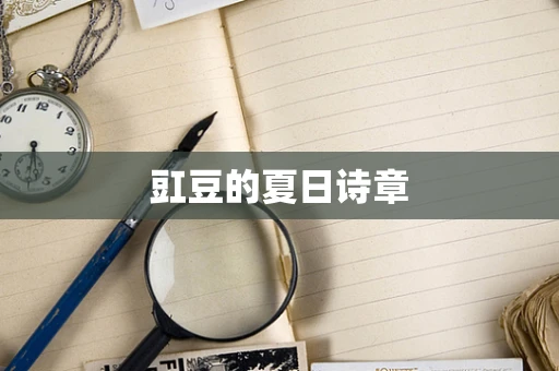 豇豆的夏日诗章