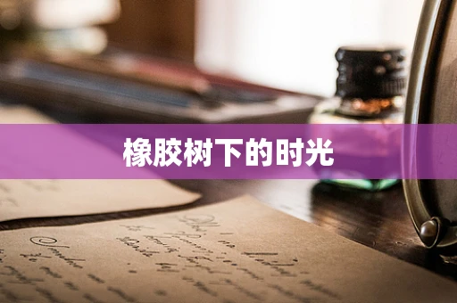 橡胶树下的时光
