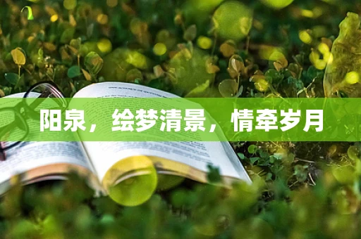 阳泉，绘梦清景，情牵岁月
