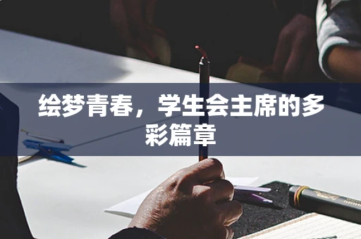 绘梦青春，学生会主席的多彩篇章