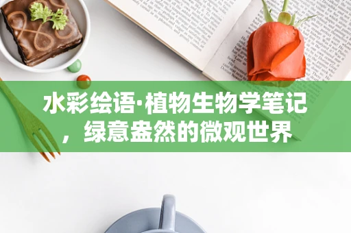 水彩绘语·植物生物学笔记，绿意盎然的微观世界