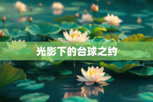 光影下的台球之约