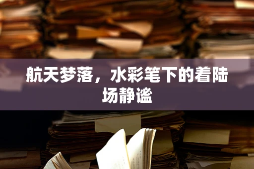 航天梦落，水彩笔下的着陆场静谧