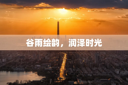 谷雨绘韵，润泽时光