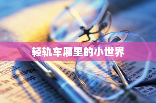 轻轨车厢里的小世界