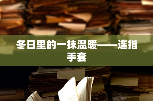 冬日里的一抹温暖——连指手套
