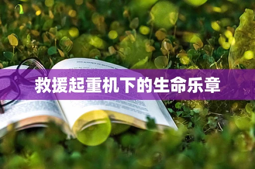 救援起重机下的生命乐章