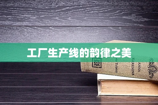 工厂生产线的韵律之美