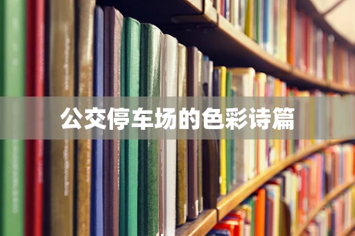 公交停车场的色彩诗篇