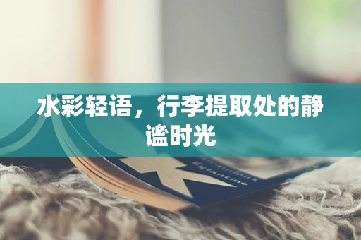水彩轻语，行李提取处的静谧时光