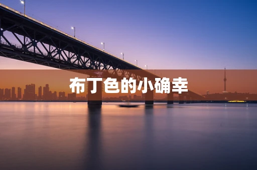 布丁色的小确幸