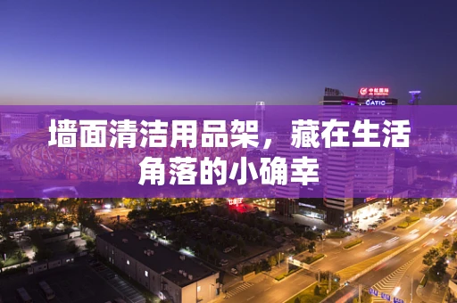 墙面清洁用品架，藏在生活角落的小确幸