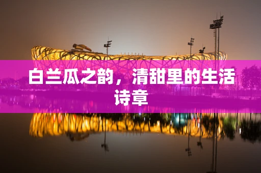 白兰瓜之韵，清甜里的生活诗章