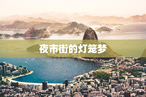 夜市街的灯笼梦