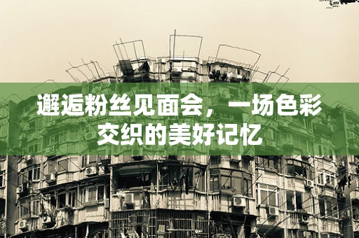 邂逅粉丝见面会，一场色彩交织的美好记忆