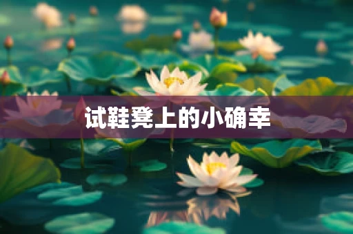 试鞋凳上的小确幸