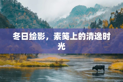 冬日绘影，素笺上的清逸时光