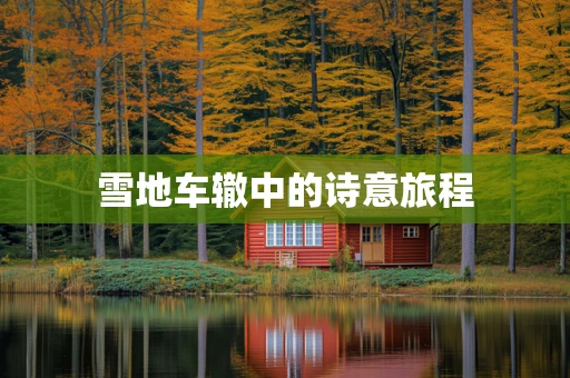 雪地车辙中的诗意旅程
