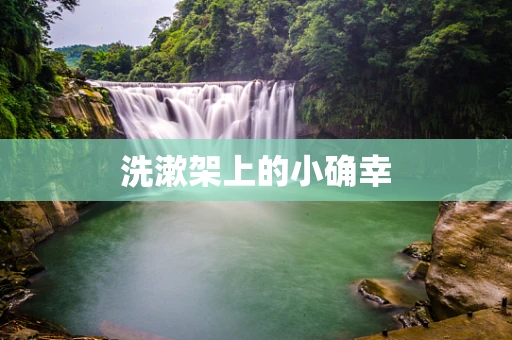洗漱架上的小确幸