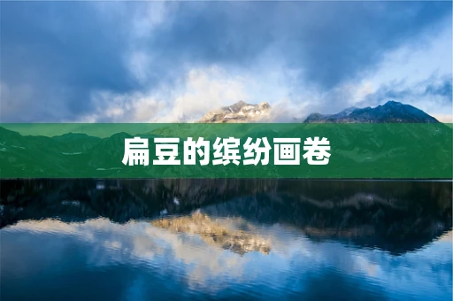 扁豆的缤纷画卷