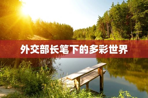 外交部长笔下的多彩世界
